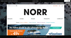 Desktop Screenshot of norrmagazin.de