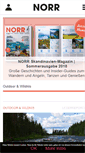 Mobile Screenshot of norrmagazin.de